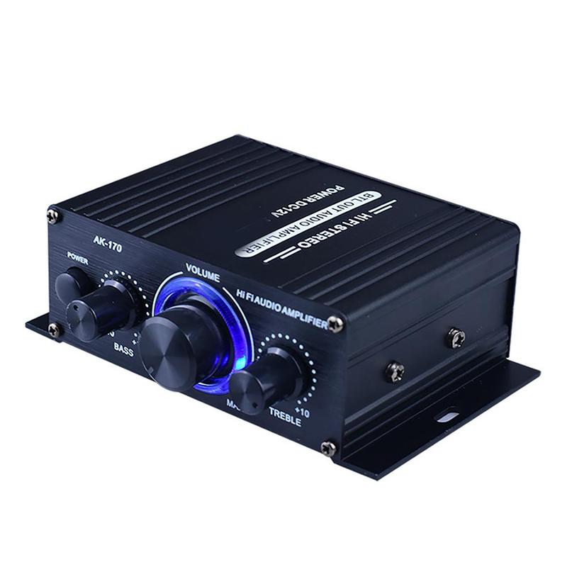 AK170 Mini 12V Car MP3 Amplifier